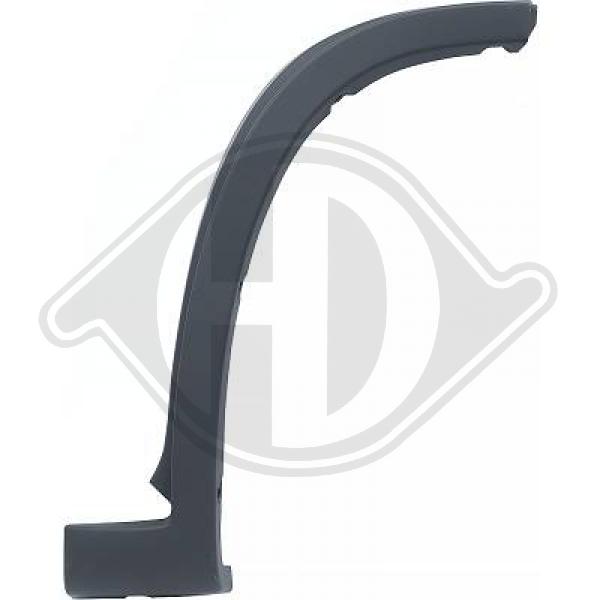 Fiat Ducato 06-14 - Listwa ozdobna / ochronna błotnik