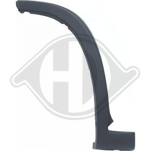 Fiat Ducato 06-14 - Listwa ozdobna / ochronna błotnik