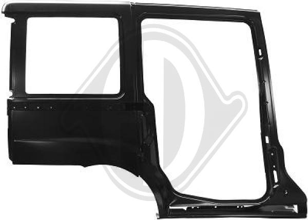 Fiat Doblo 05-10 - Sciana boczna