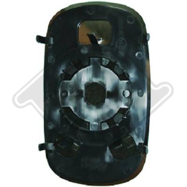 Fiat Doblo 01-05 - Szkło lusterka lusterko zewnętrzne