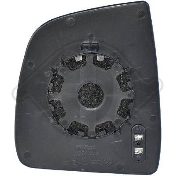 Opel Combo 11->> - Szkło lusterka lusterko zewnętrzne