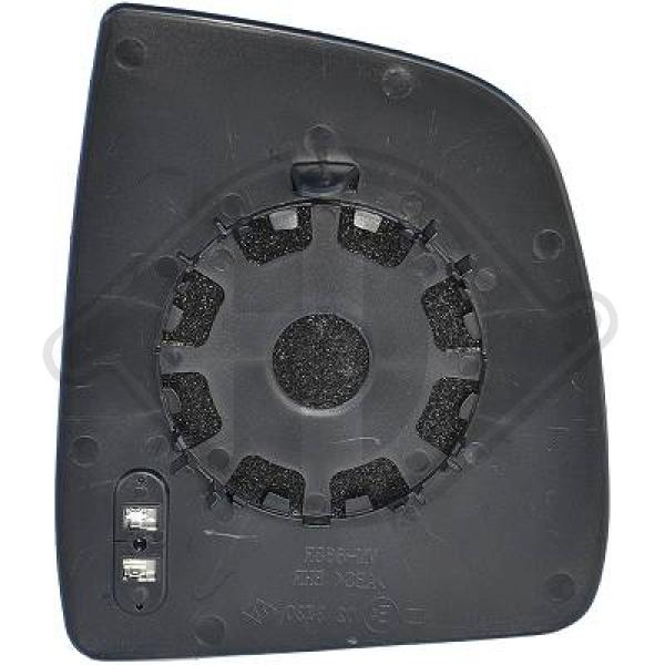 Opel Combo 11->> - Szkło lusterka lusterko zewnętrzne