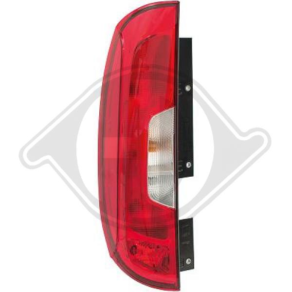 Fiat Doblo 15-17 - Lampa tylna zespolona