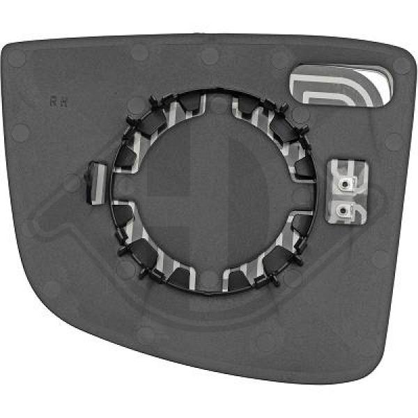 Fiat Doblo 10-15 - Szkło lusterka lusterko zewnętrzne