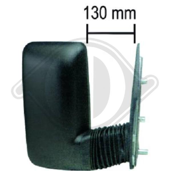 Fiat Iveco Daily 00-06 - Lusterko zewnętrzne