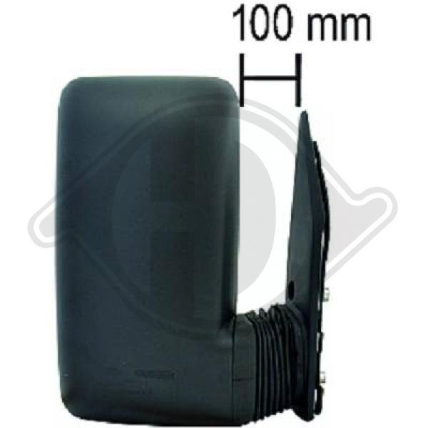 Fiat Iveco Daily 00-06 - Lusterko zewnętrzne