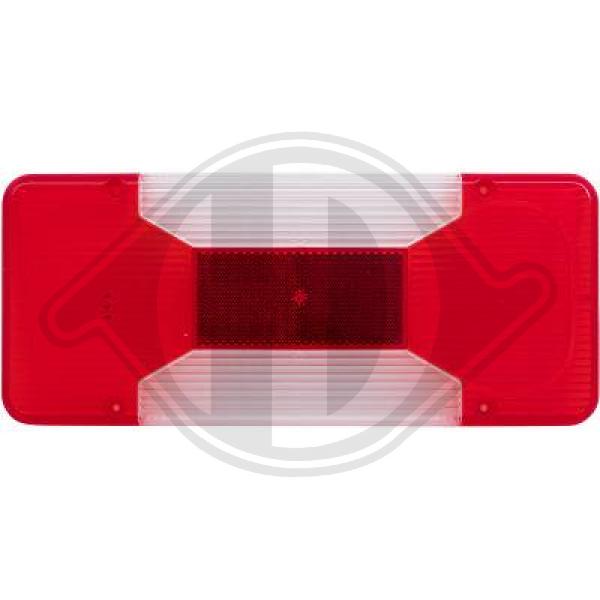 Fiat Iveco Daily 06-11 - Szkło lampy lampa tylna zespolona