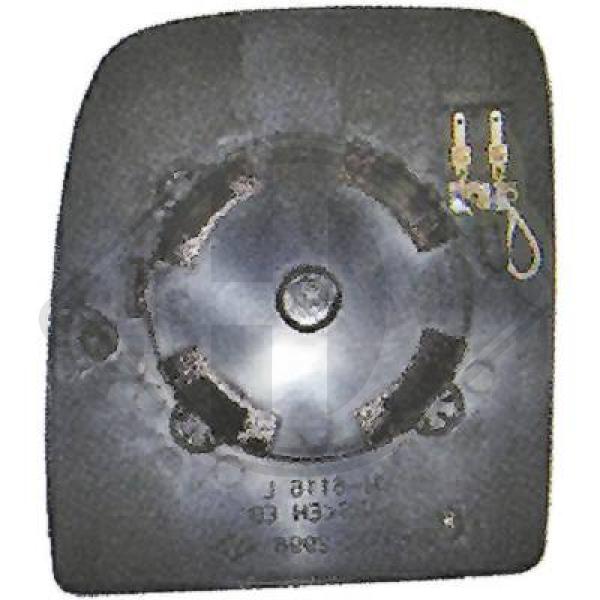 Fiat Scudo 07-16 - Szkło lusterka lusterko zewnętrzne