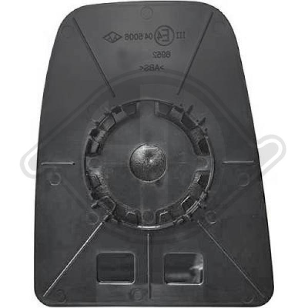 Fiat Iveco Daily VI 20->> - Szkło lusterka lusterko zewnętrzne