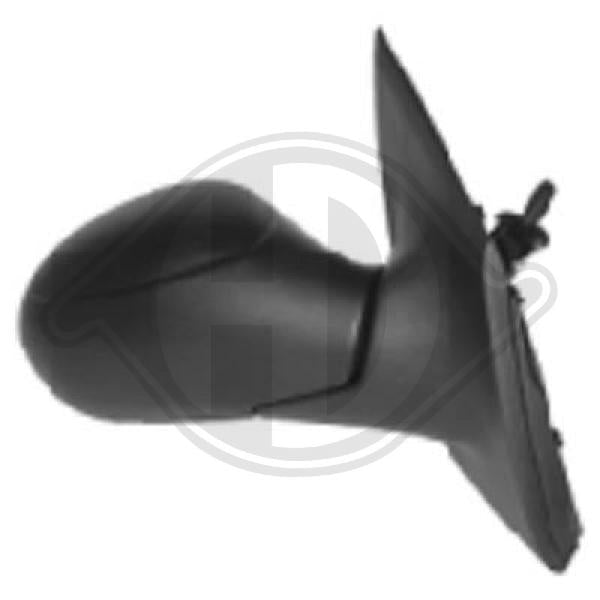 Citroen C2 03-08 - Lusterko zewnętrzne