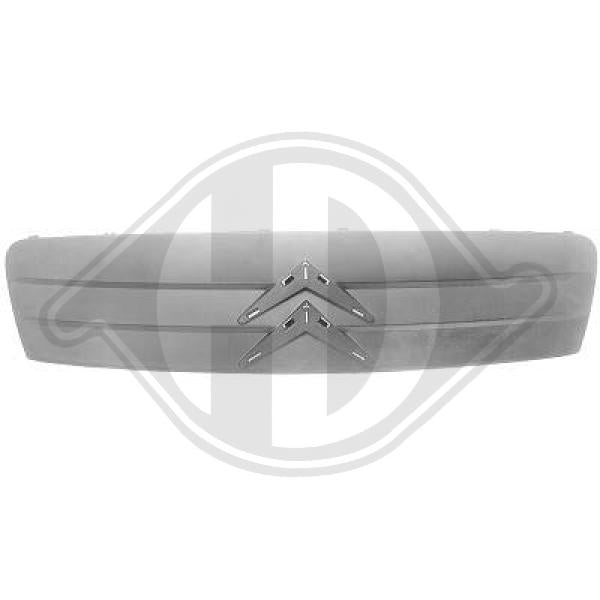 Citroen C2 03-08 - Kratka chłodnicy (grill)