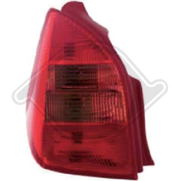 Citroen C2 03-08 - Lampa tylna zespolona