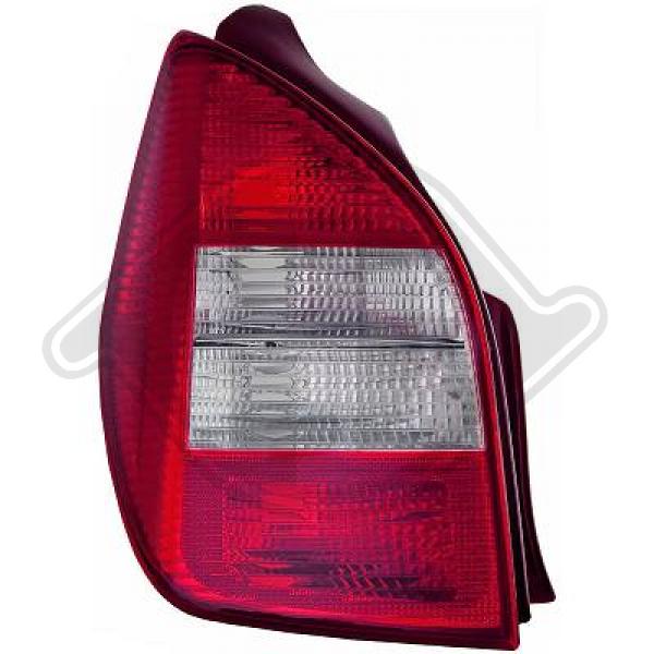 Citroen C2 03-08 - Lampa tylna zespolona