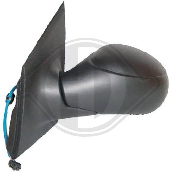 Citroen C2 03-08 - Lusterko zewnętrzne