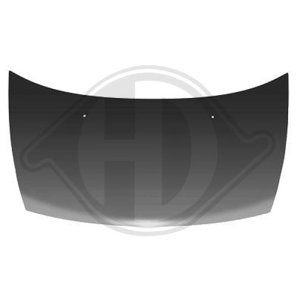 Citroen C3 02-05 - Pokrywa komory silnika