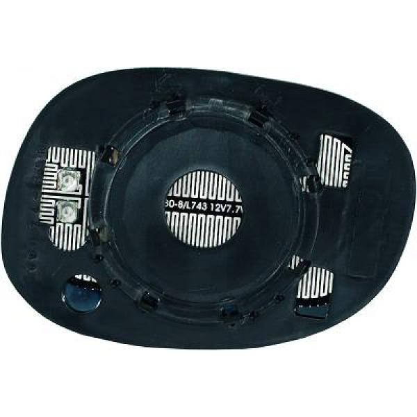 Peugeot 1007 05-09 - Szkło lusterka lusterko zewnętrzne