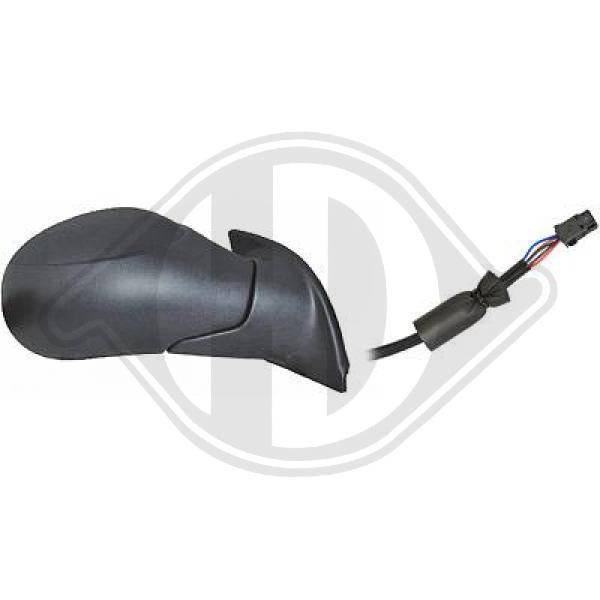 Citroen C3 05-09 - Lusterko zewnętrzne