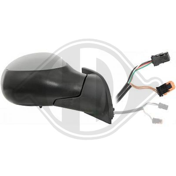 Citroen C3 05-09 - Lusterko zewnętrzne