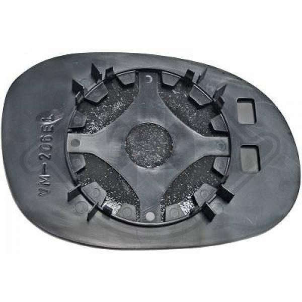 Citroen C3 05-09 - Szkło lusterka lusterko zewnętrzne