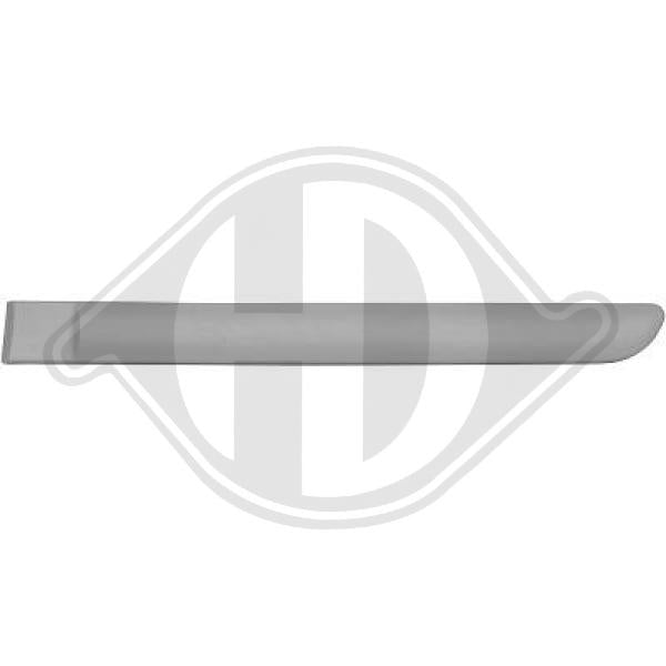 Citroen C3 05-09 - Listwa ozdobna / ochronna drzwi
