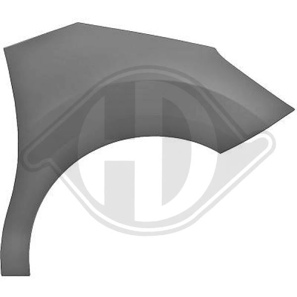 Citroen C3 09-16 - błotnik