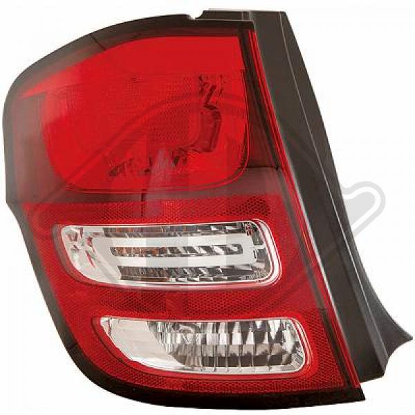 Citroen C3 09-16 - Lampa tylna zespolona