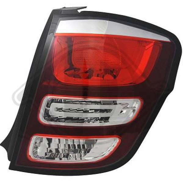 Citroen C3 13-16 - Lampa tylna zespolona