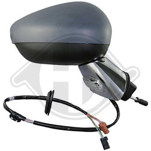 Citroen DS3 10->> - Lusterko zewnętrzne