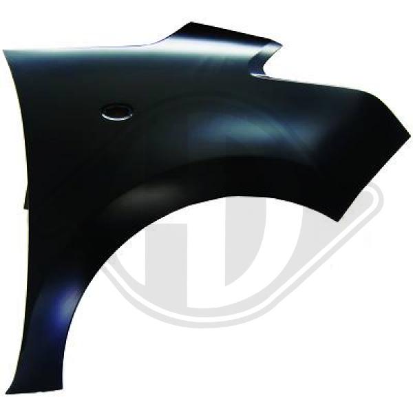 Citroen C3 Picasso 09->> - błotnik