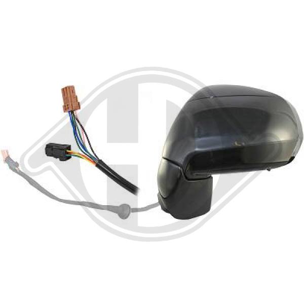 Citroen C3 Picasso 09->> - Lusterko zewnętrzne