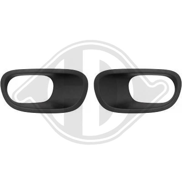 Citroen C3 17->> - Kratka wentylacyjna zderzak