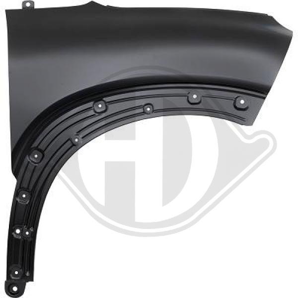 Citroen C3 Aircross 17->> - błotnik