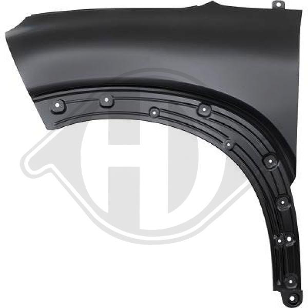 Citroen C3 Aircross 17->> - błotnik