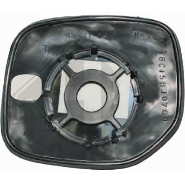 Citroen Berlingo 96-02 - Szkło lusterka lusterko zewnętrzne