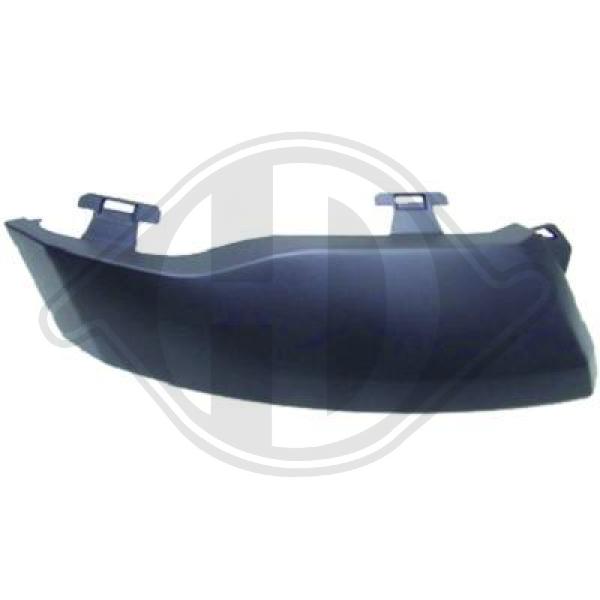 Peugeot Partner Tepee 08-12 - Listwa ozdobna / ochronna zderzak