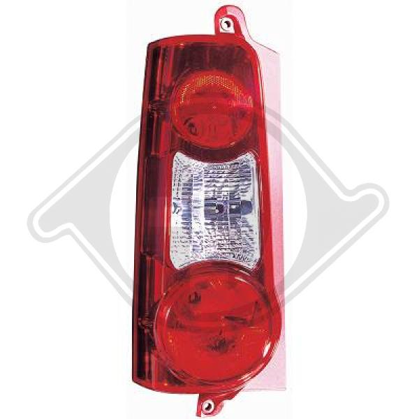 Peugeot Partner Tepee 08-12 - Lampa tylna zespolona