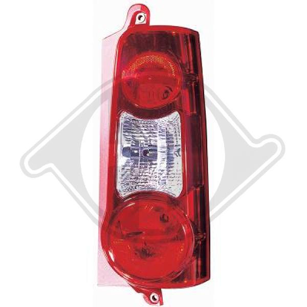 Peugeot Partner Tepee 08-12 - Lampa tylna zespolona