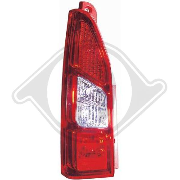 Peugeot Partner Tepee 08-12 - Lampa tylna zespolona
