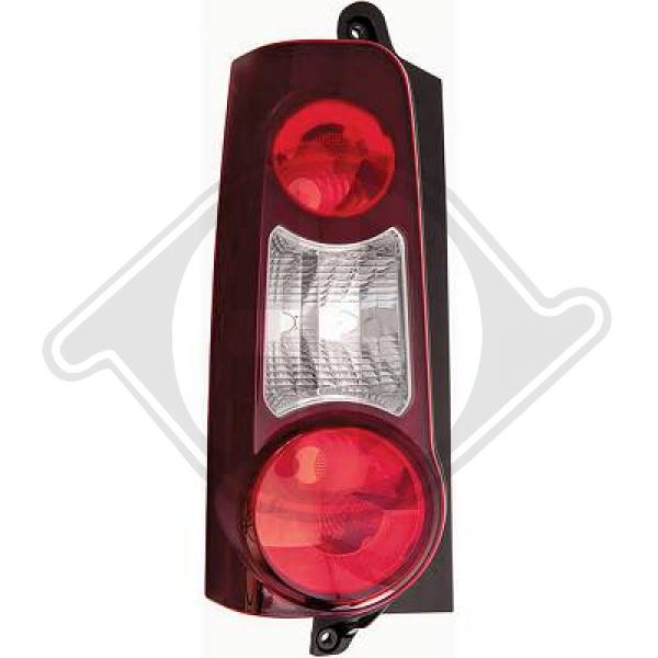 Citroen Berlingo 08-12 - Lampa tylna zespolona