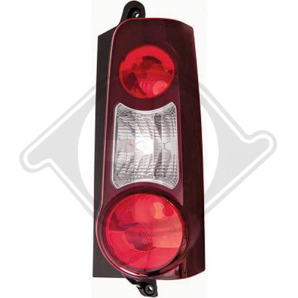 Peugeot Partner Tepee 08-12 - Lampa tylna zespolona