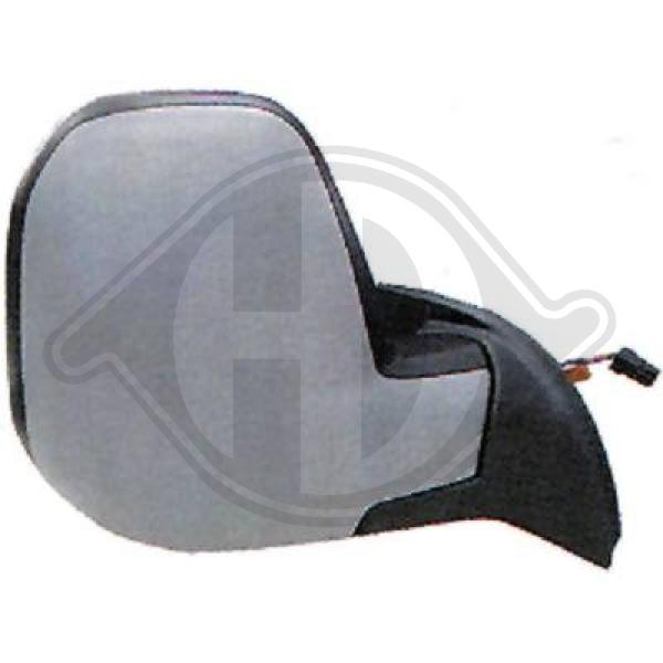 Citroen Berlingo 08-12 - Lusterko zewnętrzne