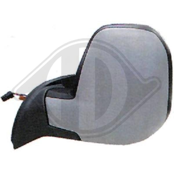 Peugeot Partner Tepee 08-12 - Lusterko zewnętrzne