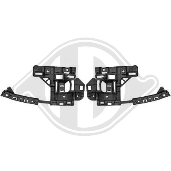 Peugeot Partner Tepee 08-12 - Uchwyt zderzak