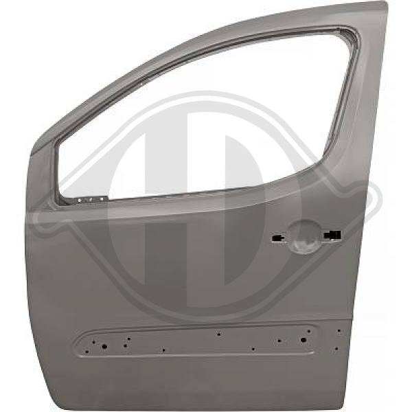 Citroen Berlingo 08-12 - Drzwi nadwozie