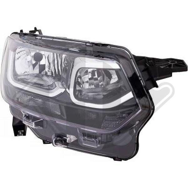 Citroen Berlingo Multispace/Kastenw.18->> - Reflektor