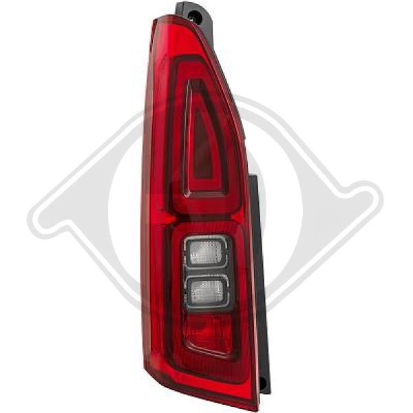 Citroen Berlingo Multispace/Kastenw.18->> - Lampa tylna zespolona