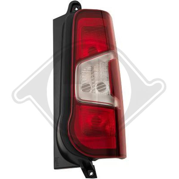 Citroen Berlingo Multispace/Kastenw.18->> - Lampa tylna zespolona