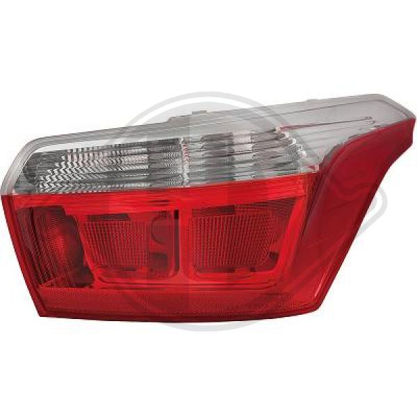 Citroen C-Elysee 13->> - Lampa tylna zespolona