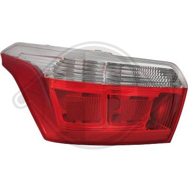 Citroen C-Elysee 13->> - Lampa tylna zespolona