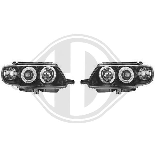 Citroen Saxo 96-99 - Zestaw reflektora głównego